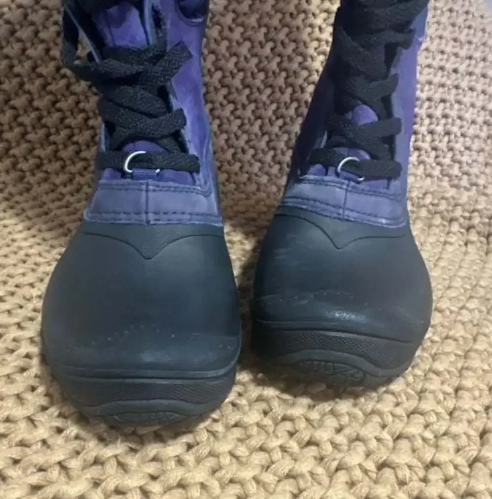 The North Face Women's ThermoBall Tall Winter Boots Purple